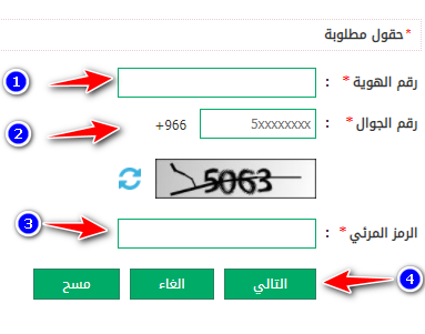 بقية الخطوات